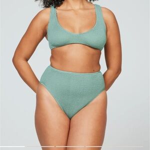 YouSwim High Waisted Eva Bottoms in Sage